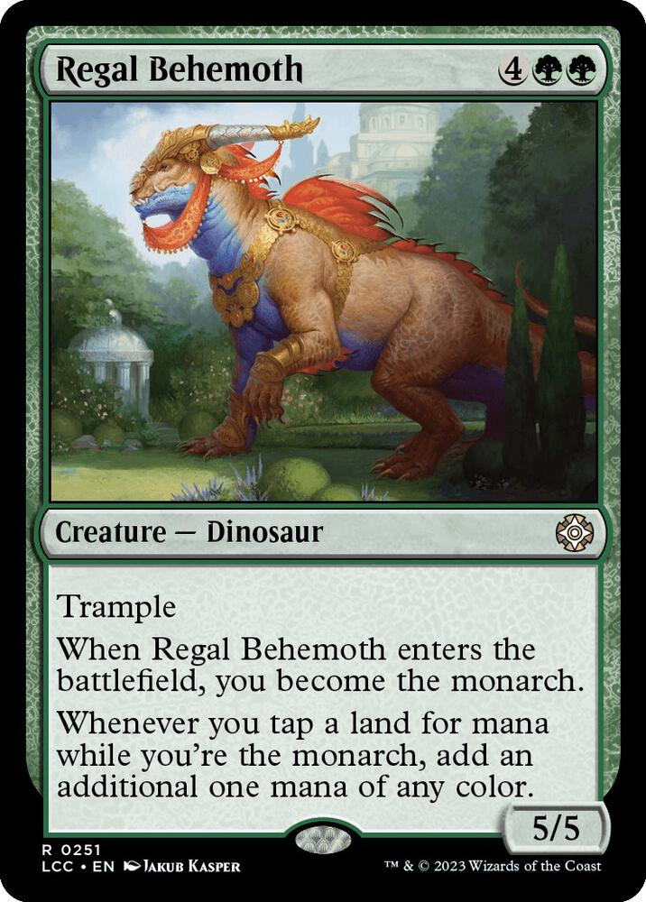 Regal Behemoth [The Lost Caverns of Ixalan Commander]