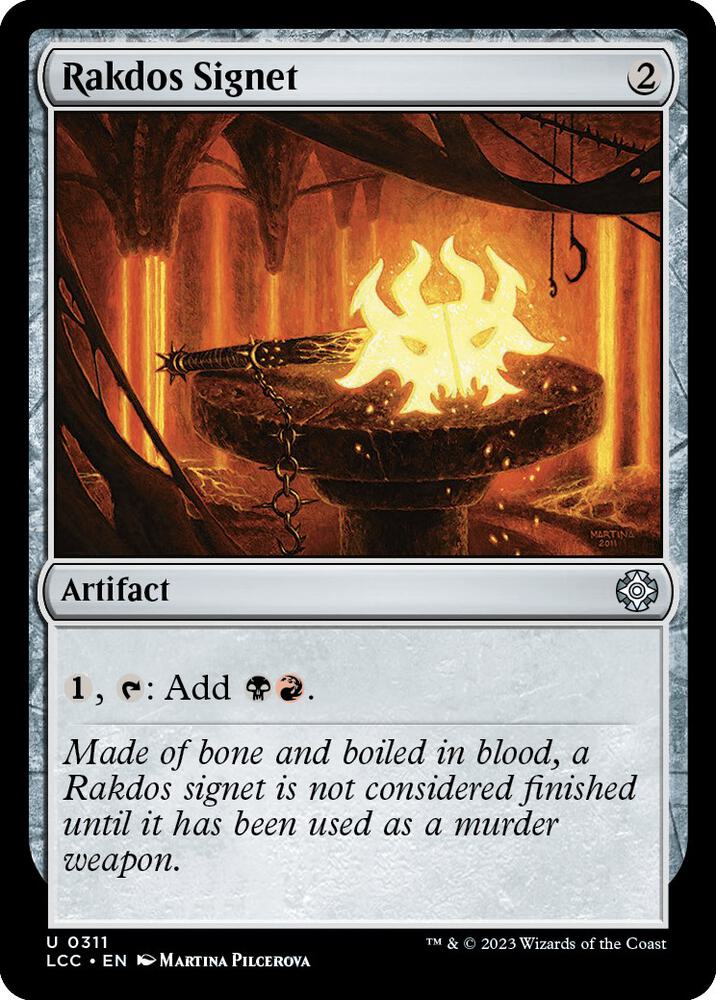 Rakdos Signet [The Lost Caverns of Ixalan Commander]