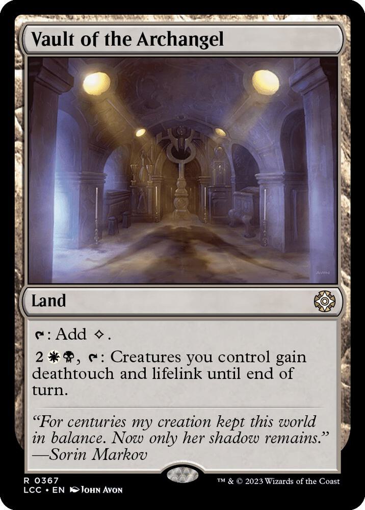 Vault of the Archangel [The Lost Caverns of Ixalan Commander]