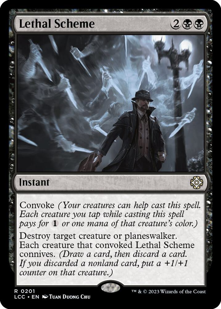 Lethal Scheme [The Lost Caverns of Ixalan Commander]