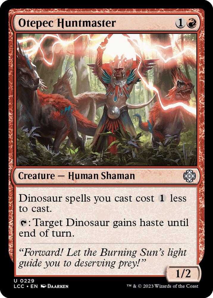 Otepec Huntmaster [The Lost Caverns of Ixalan Commander]