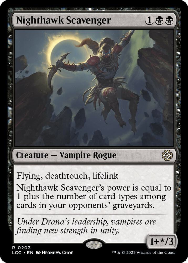 Nighthawk Scavenger [The Lost Caverns of Ixalan Commander]