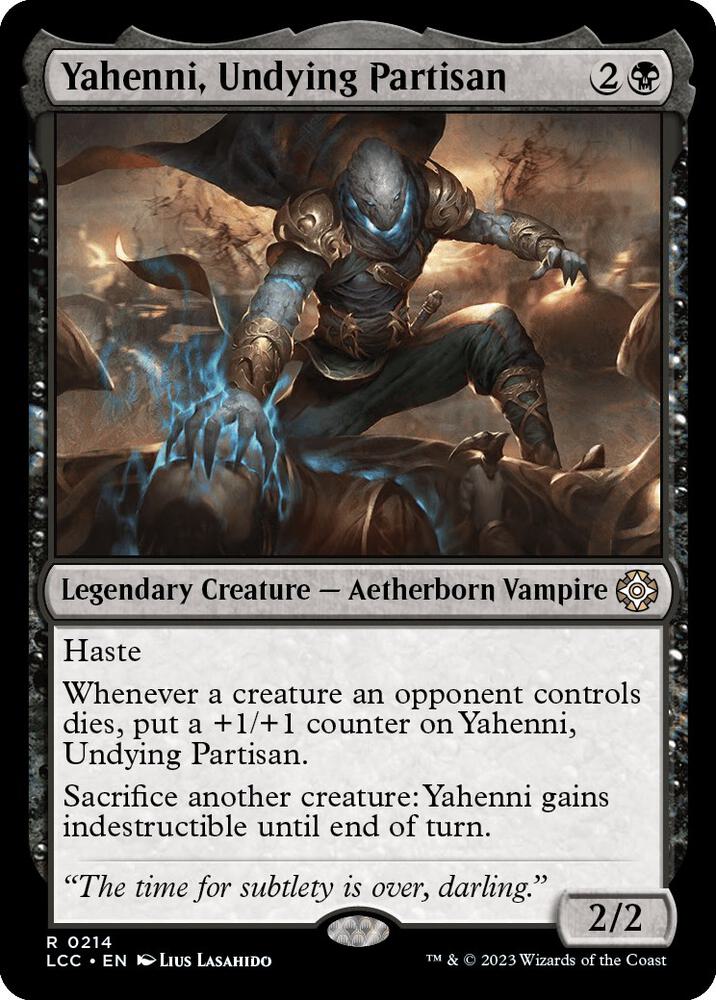 Yahenni, Undying Partisan [The Lost Caverns of Ixalan Commander]