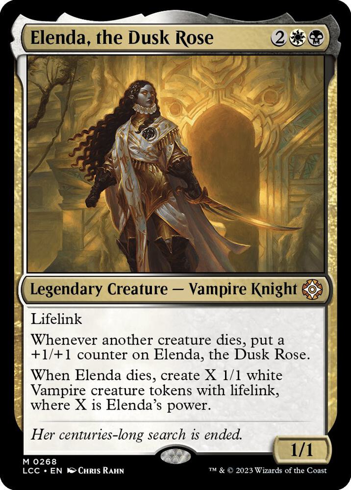 Elenda, the Dusk Rose [The Lost Caverns of Ixalan Commander]