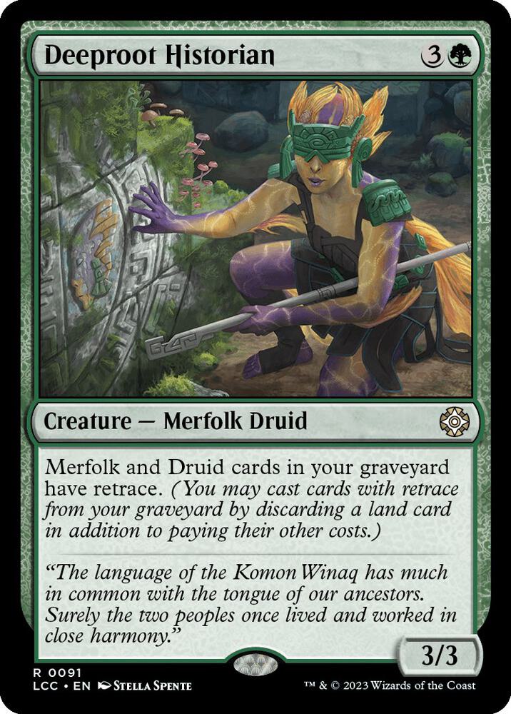 Deeproot Historian [The Lost Caverns of Ixalan Commander]
