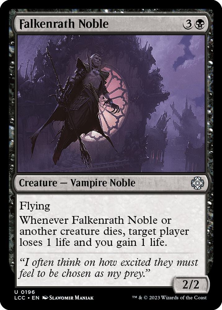 Falkenrath Noble [The Lost Caverns of Ixalan Commander]