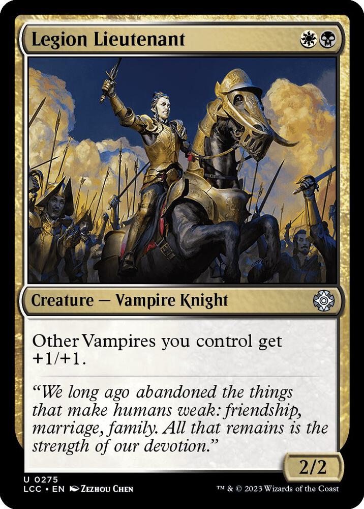 Legion Lieutenant [The Lost Caverns of Ixalan Commander]