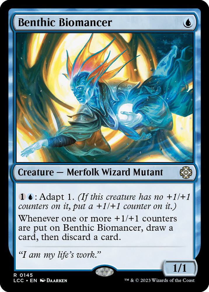 Benthic Biomancer [The Lost Caverns of Ixalan Commander]