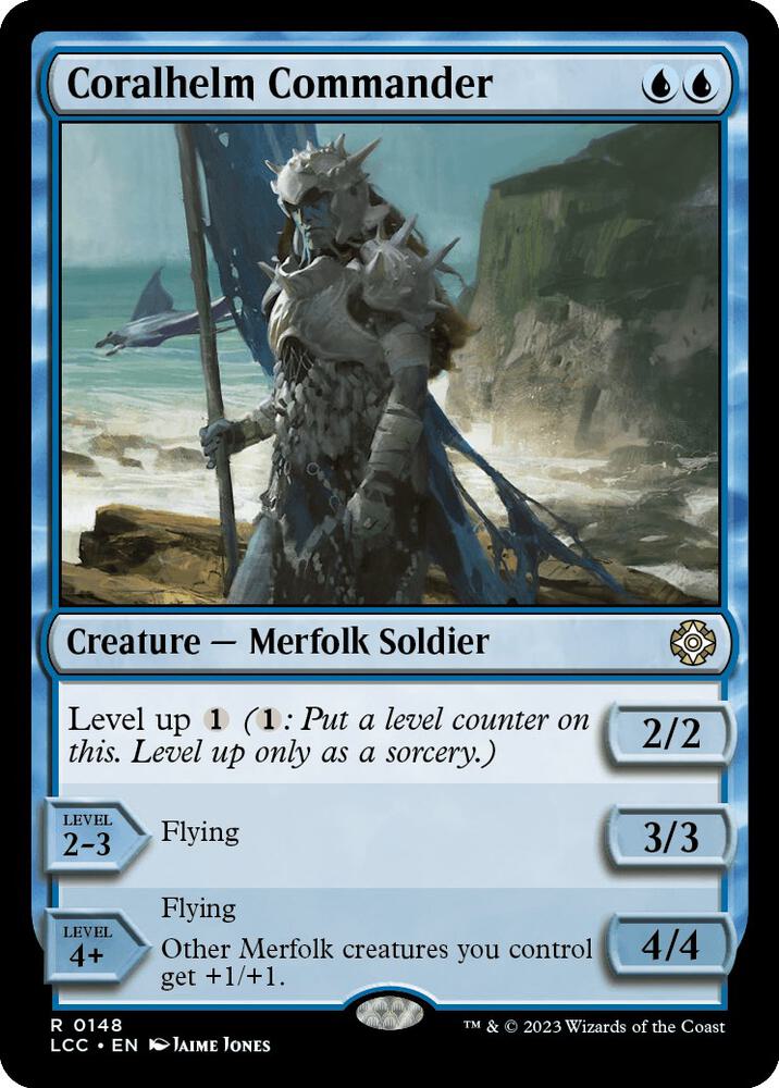 Coralhelm Commander [The Lost Caverns of Ixalan Commander]