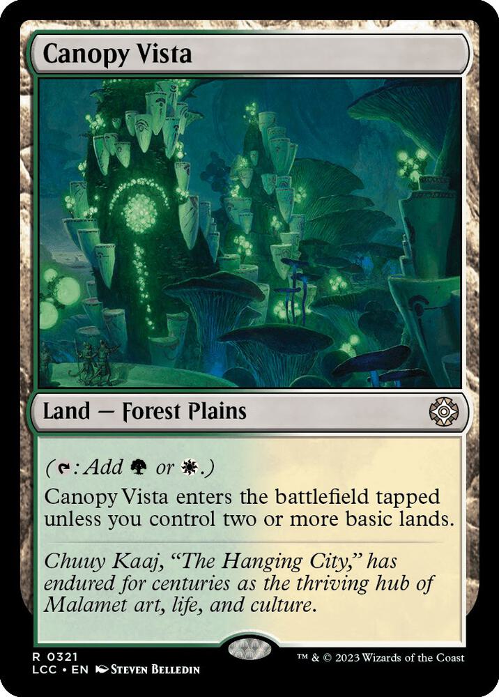 Canopy Vista [The Lost Caverns of Ixalan Commander]