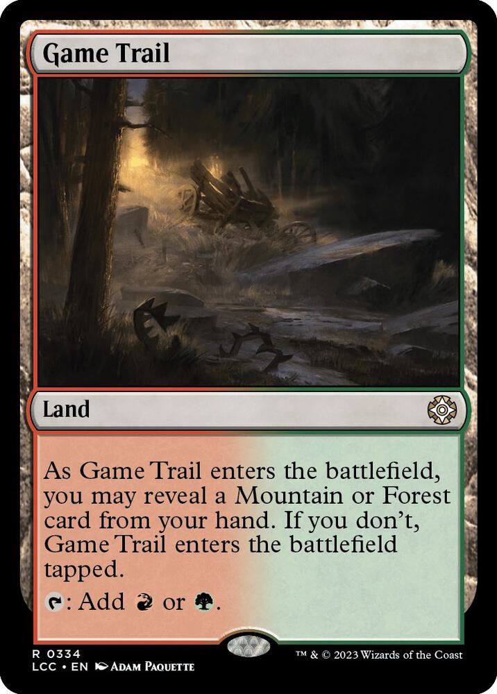 Game Trail [The Lost Caverns of Ixalan Commander]