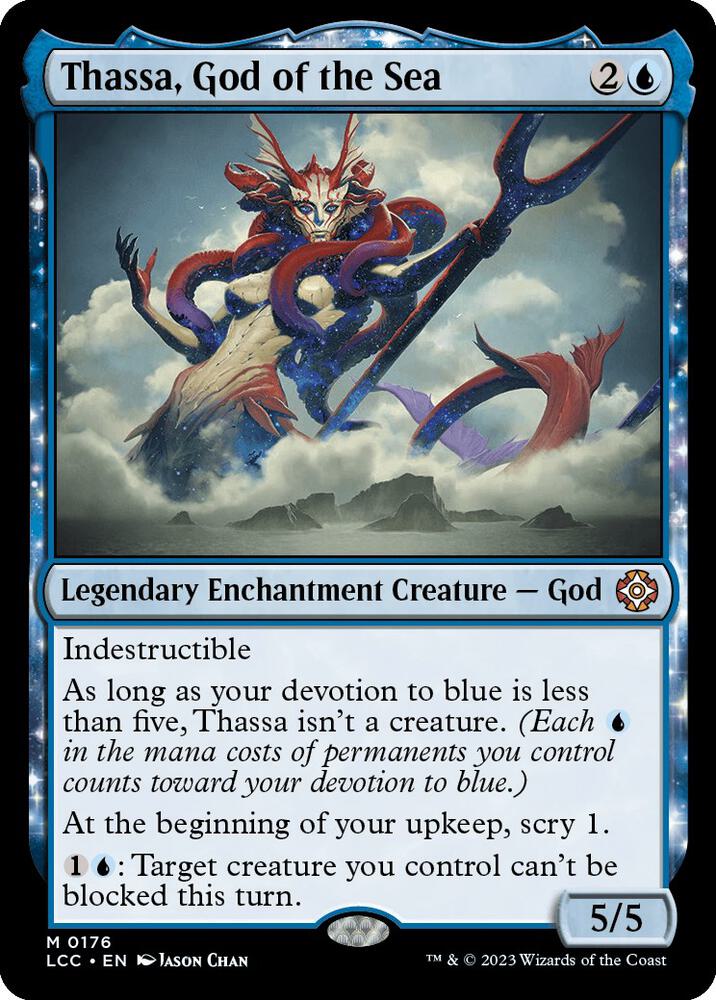Thassa, God of the Sea [The Lost Caverns of Ixalan Commander]