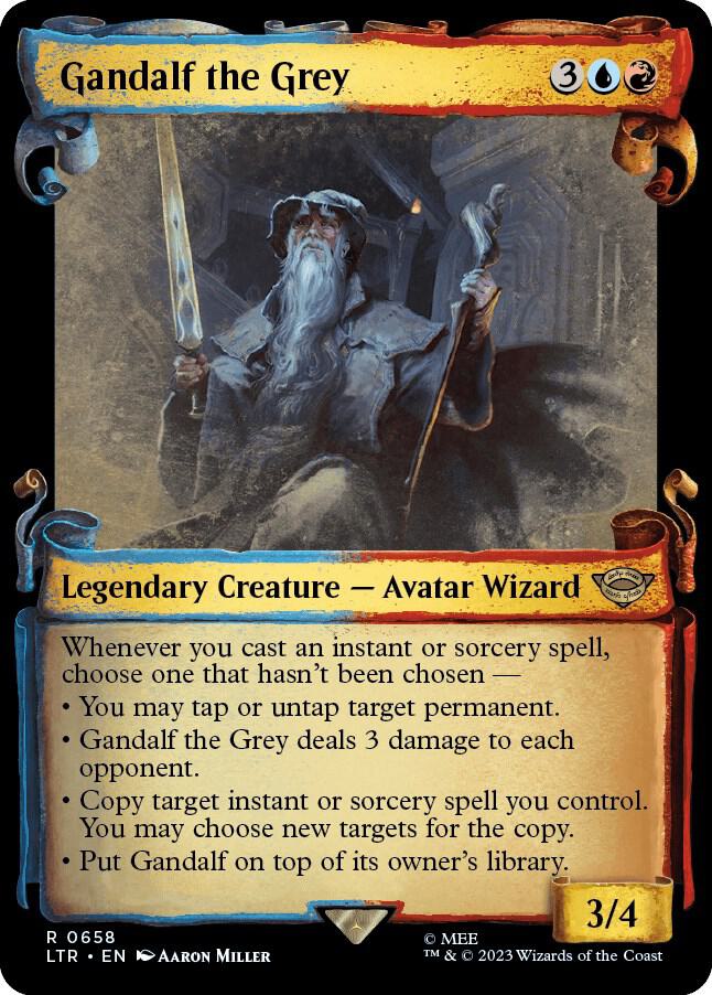 Gandalf the Grey [The Lord of the Rings: Tales of Middle-Earth Showcase Scrolls]