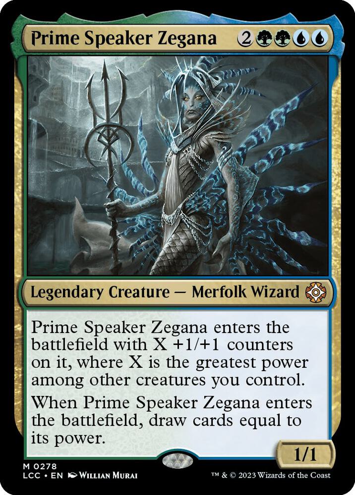 Prime Speaker Zegana [The Lost Caverns of Ixalan Commander]