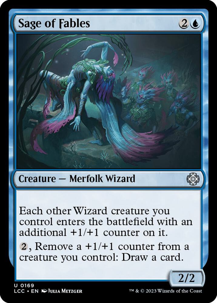 Sage of Fables [The Lost Caverns of Ixalan Commander]