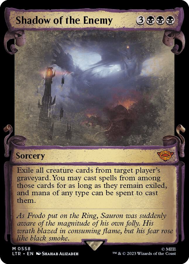 Shadow of the Enemy [The Lord of the Rings: Tales of Middle-Earth Showcase Scrolls]