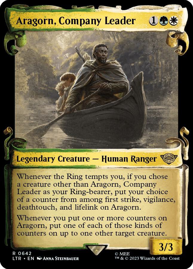 Aragorn, Company Leader [The Lord of the Rings: Tales of Middle-Earth Showcase Scrolls]