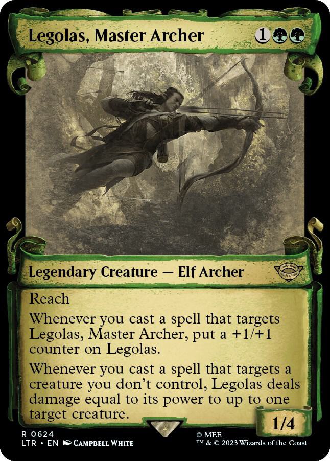 Legolas, Master Archer [The Lord of the Rings: Tales of Middle-Earth Showcase Scrolls]