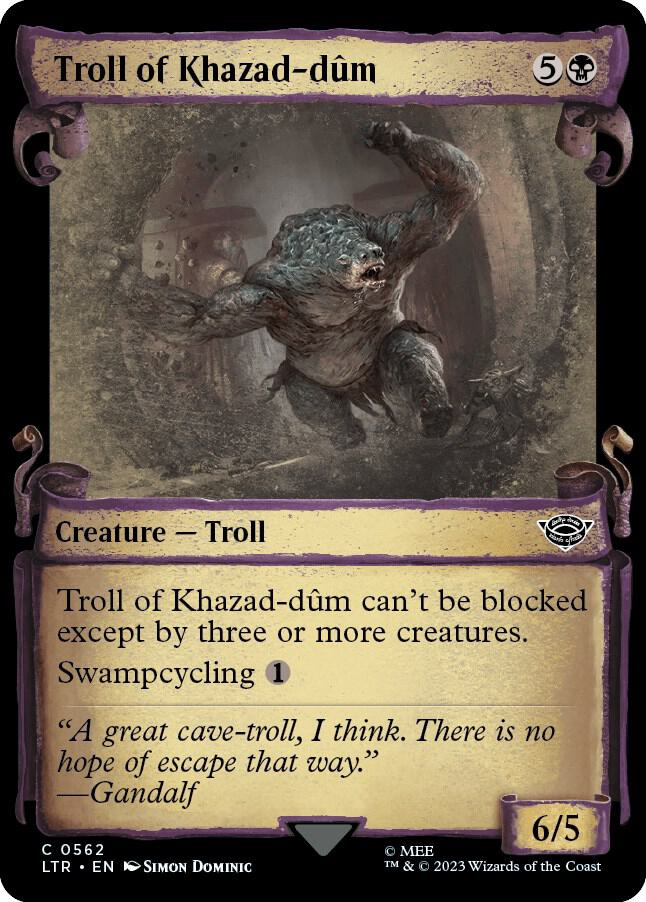 Troll of Khazad-dum [The Lord of the Rings: Tales of Middle-Earth Showcase Scrolls]
