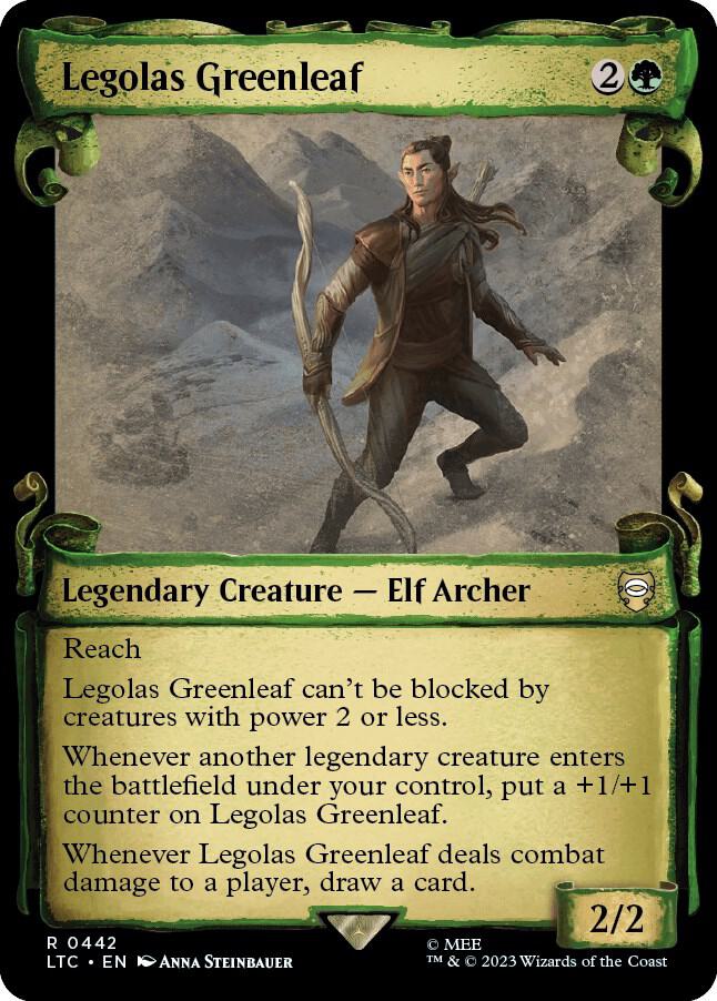 Legolas Greenleaf [The Lord of the Rings: Tales of Middle-Earth Commander Showcase Scrolls]