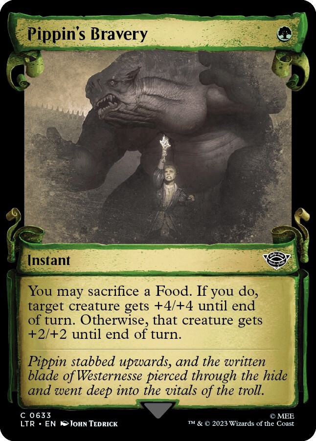 Pippin's Bravery [The Lord of the Rings: Tales of Middle-Earth Showcase Scrolls]