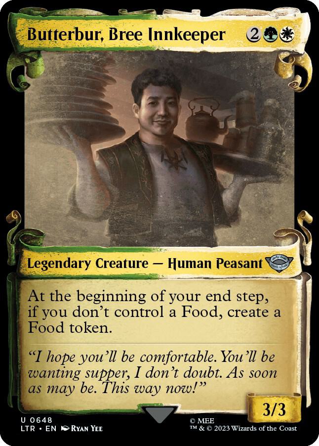 Butterbur, Bree Innkeeper [The Lord of the Rings: Tales of Middle-Earth Showcase Scrolls]