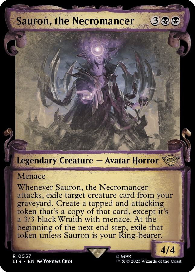 Sauron, the Necromancer [The Lord of the Rings: Tales of Middle-Earth Showcase Scrolls]
