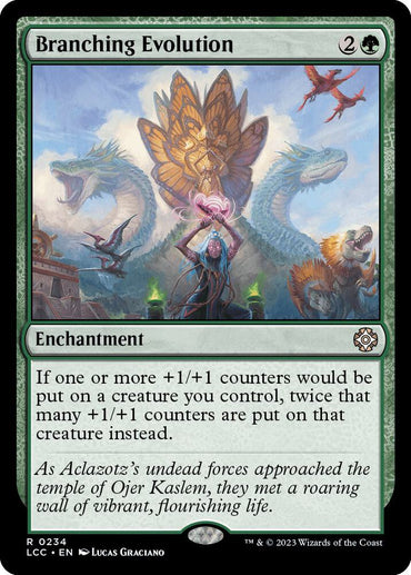 Branching Evolution [The Lost Caverns of Ixalan Commander]