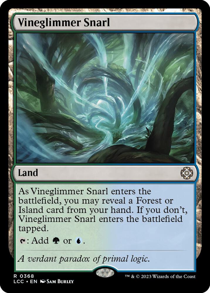 Vineglimmer Snarl [The Lost Caverns of Ixalan Commander]