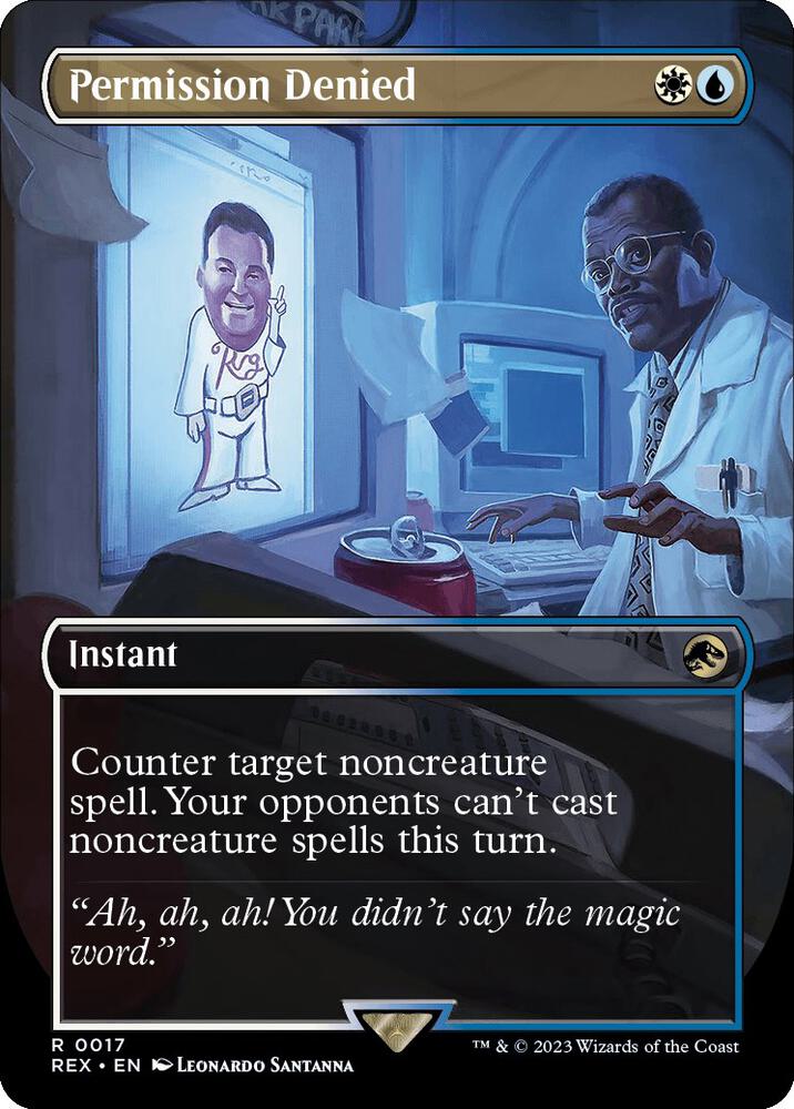 Permission Denied (Borderless) [Jurassic World Collection]