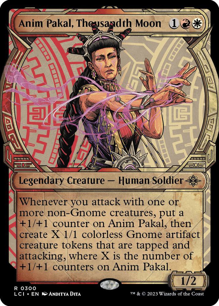 Anim Pakal, Thousandth Moon (Showcase) [The Lost Caverns of Ixalan]