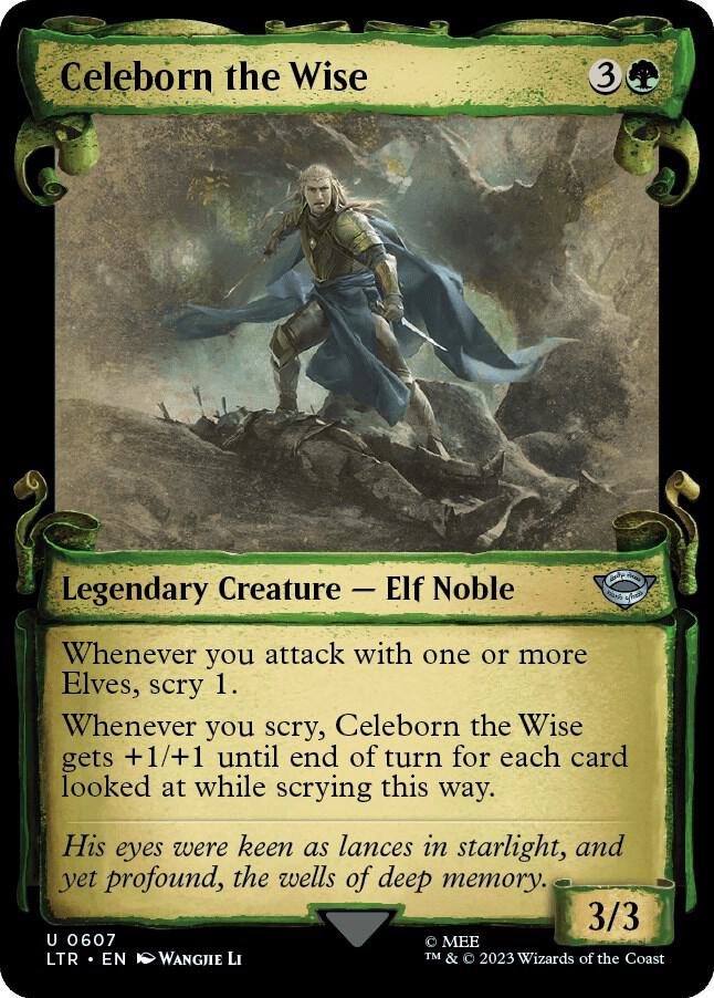 Celeborn the Wise [The Lord of the Rings: Tales of Middle-Earth Showcase Scrolls]