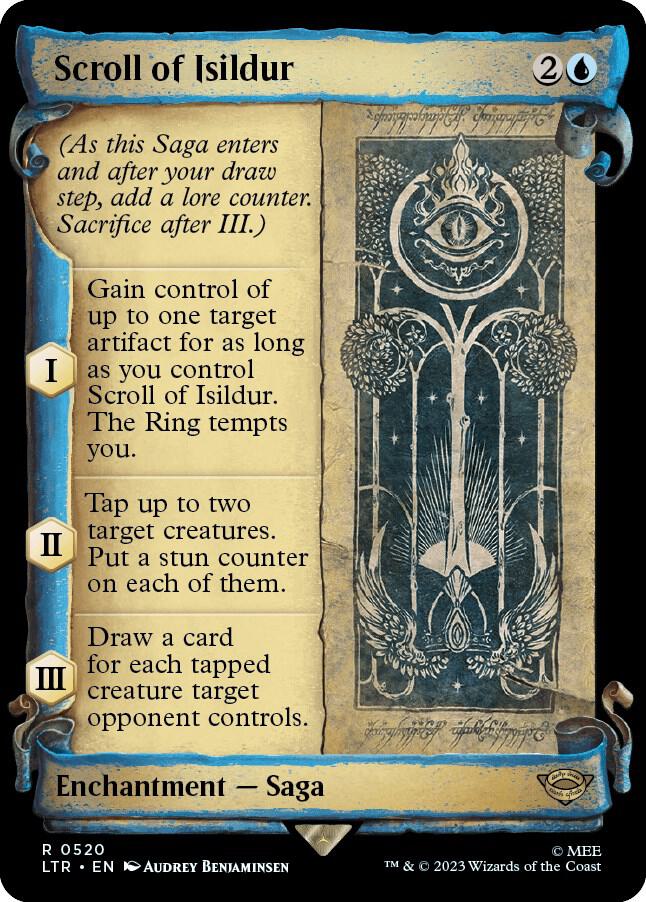 Scroll of Isildur [The Lord of the Rings: Tales of Middle-Earth Showcase Scrolls]