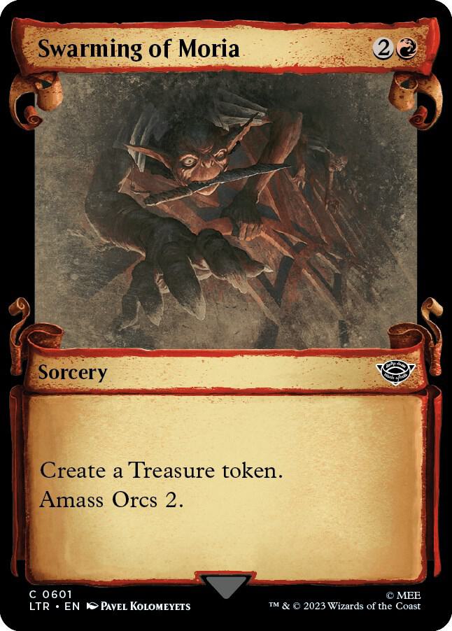 Swarming of Moria [The Lord of the Rings: Tales of Middle-Earth Showcase Scrolls]