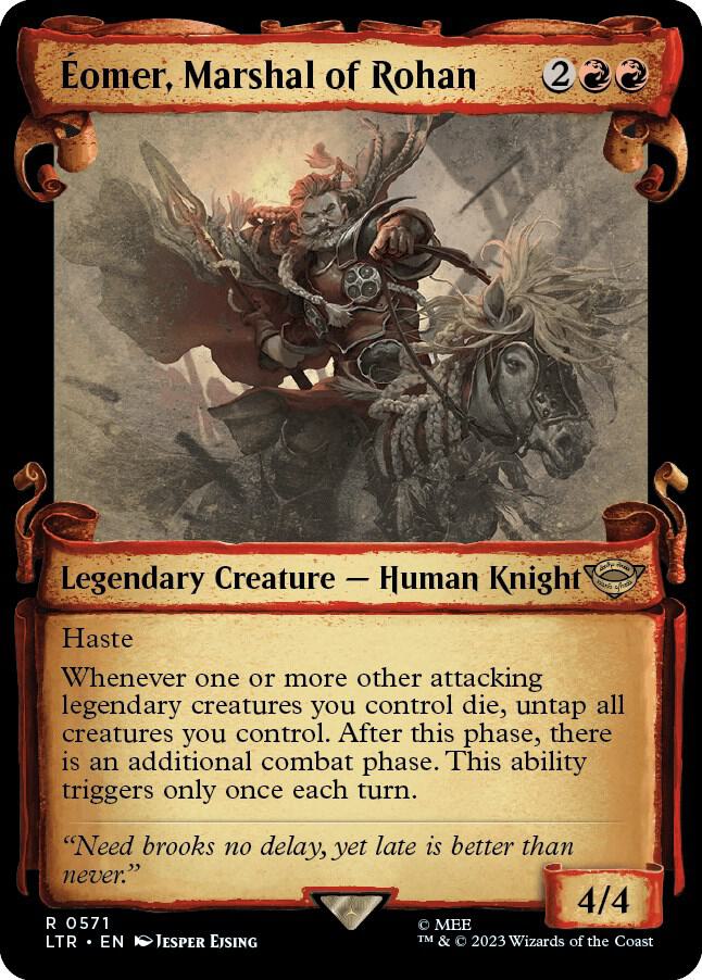 Eomer, Marshal of Rohan [The Lord of the Rings: Tales of Middle-Earth Showcase Scrolls]