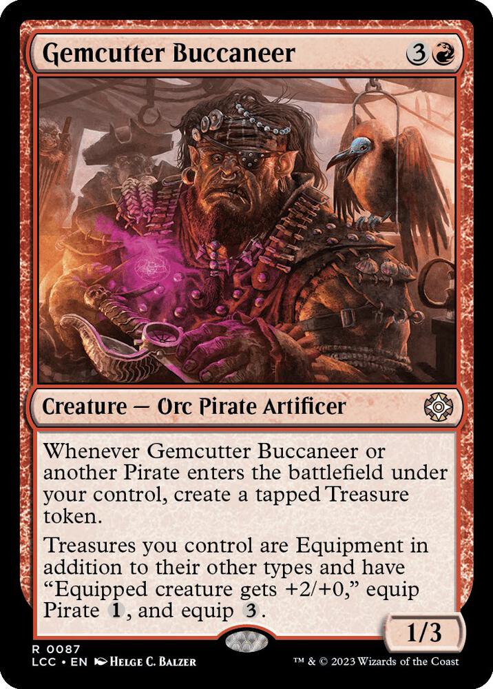 Gemcutter Buccaneer [The Lost Caverns of Ixalan Commander]