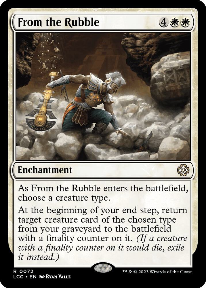 From the Rubble [The Lost Caverns of Ixalan Commander]