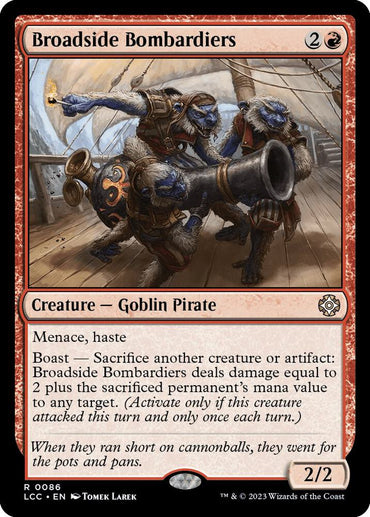 Broadside Bombardiers [The Lost Caverns of Ixalan Commander]