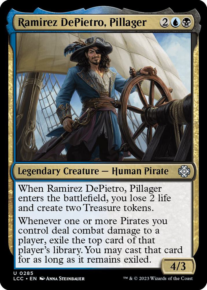 Ramirez DePietro, Pillager [The Lost Caverns of Ixalan Commander]