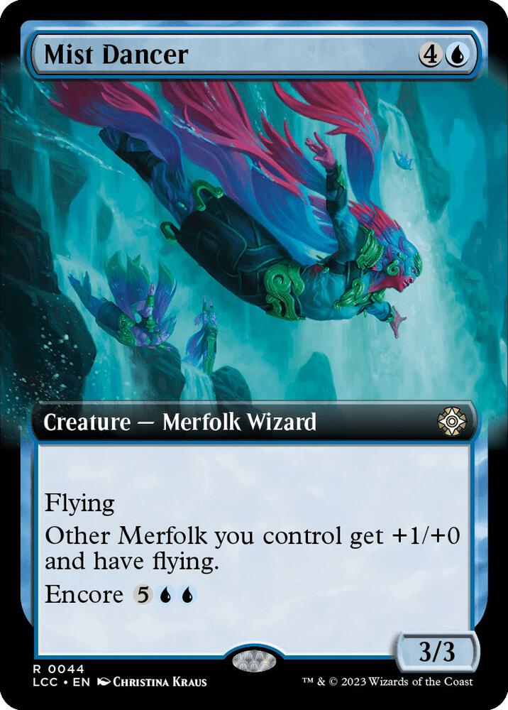 Mist Dancer (Extended Art) [The Lost Caverns of Ixalan Commander]
