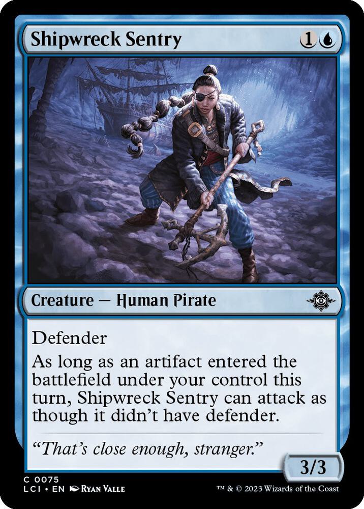 Shipwreck Sentry [The Lost Caverns of Ixalan]