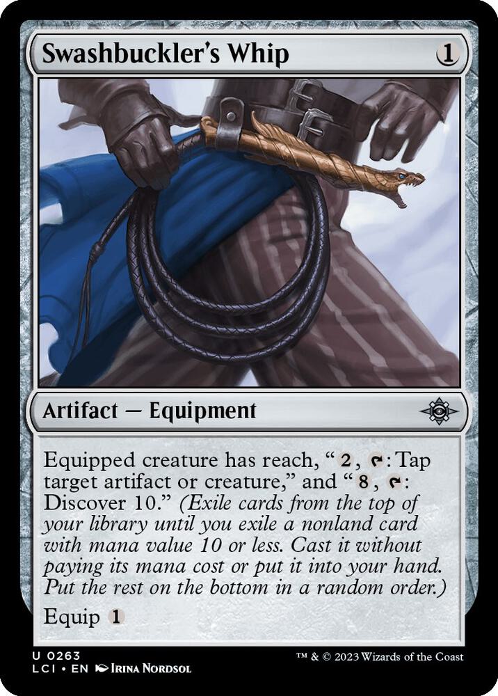 Swashbuckler's Whip [The Lost Caverns of Ixalan]