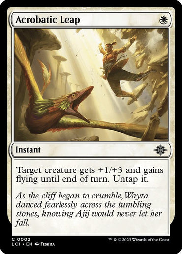 Acrobatic Leap [The Lost Caverns of Ixalan]