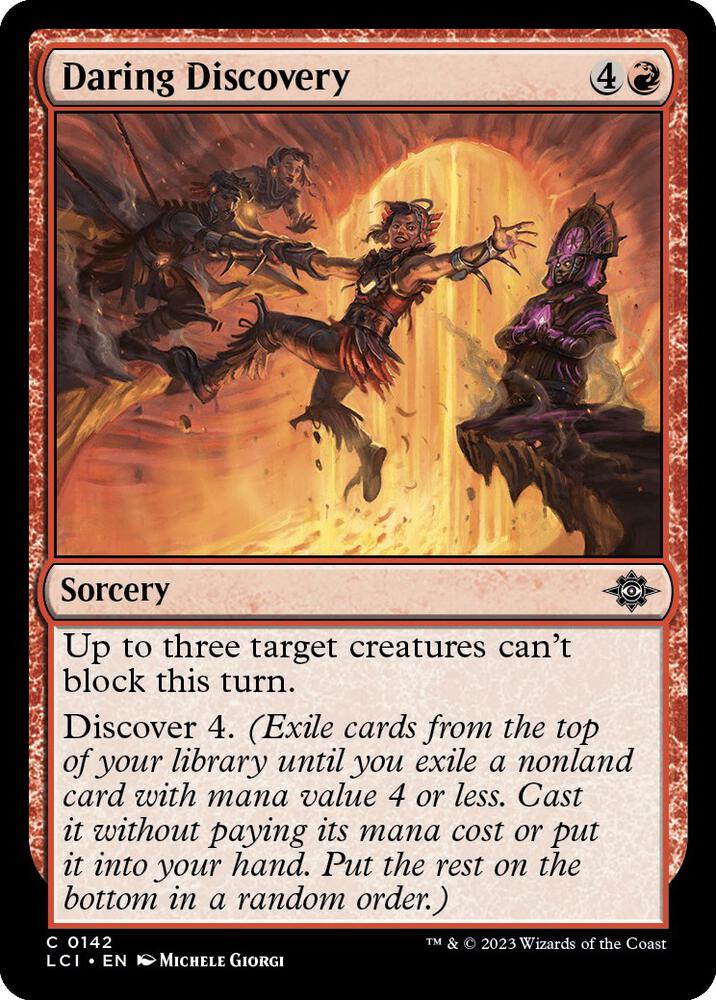 Daring Discovery [The Lost Caverns of Ixalan]