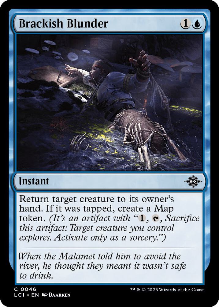 Brackish Blunder [The Lost Caverns of Ixalan]