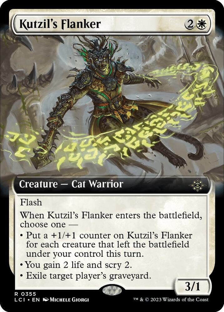 Kutzil's Flanker (Extended Art) [The Lost Caverns of Ixalan]