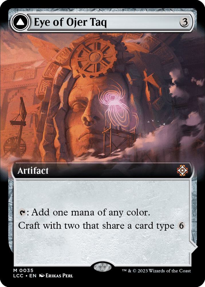 Eye of Ojer Taq // Apex Observatory (Extended Art) [The Lost Caverns of Ixalan Commander]