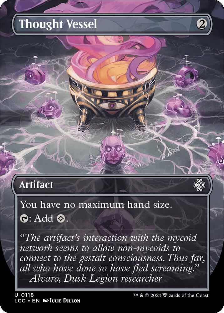 Thought Vessel (Borderless) [The Lost Caverns of Ixalan Commander]