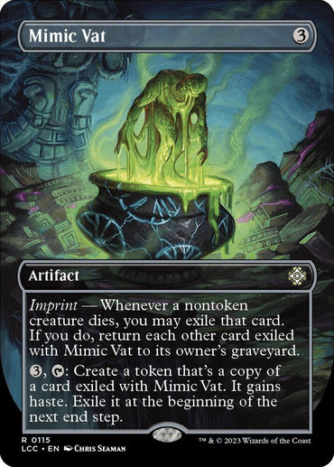 Mimic Vat (Borderless) [The Lost Caverns of Ixalan Commander]