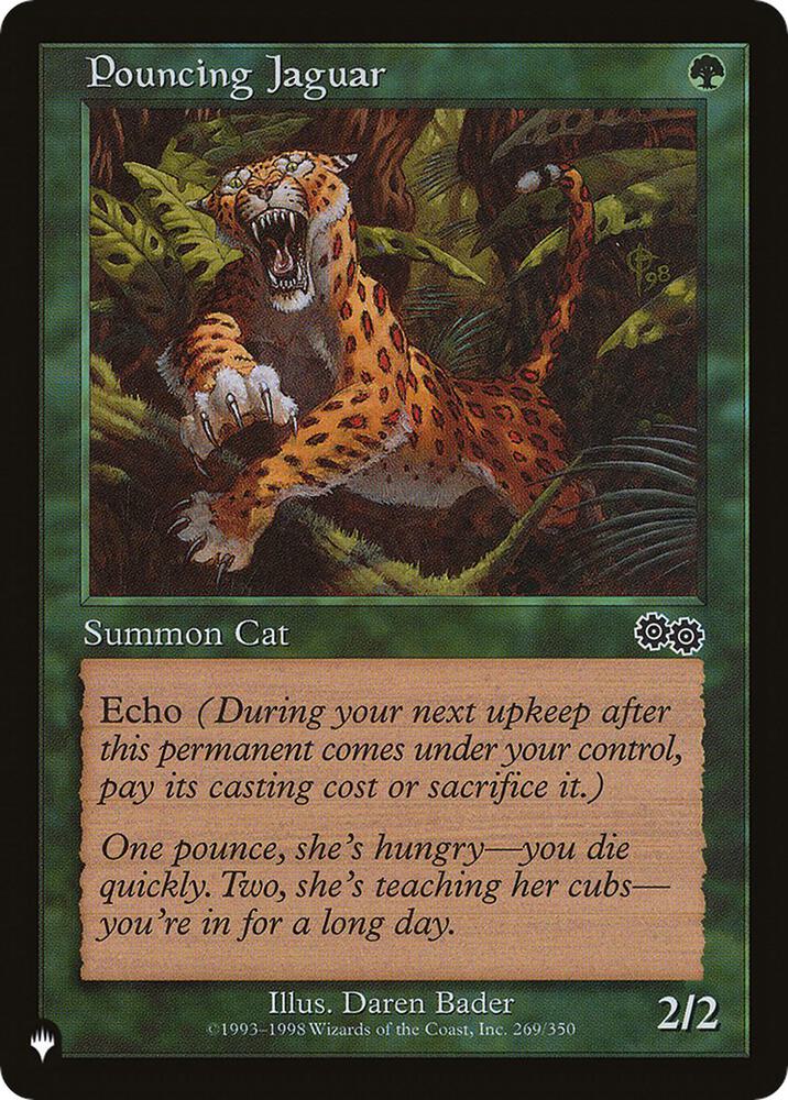 Pouncing Jaguar [The List]